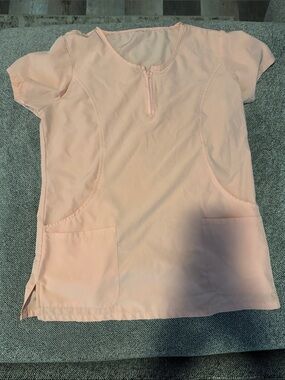 Source Unknown Peach Short Sleeve Pocket Tee